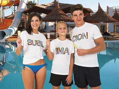 t-shirt Matrix Poly Touché Coton