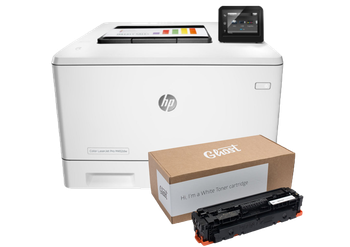 Imprimante à toner blanc